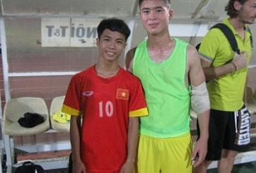 Xuất hiện bản sao của Công Phượng trên sân tập U19 Việt Nam